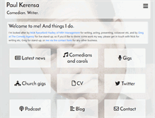 Tablet Screenshot of paulkerensa.com